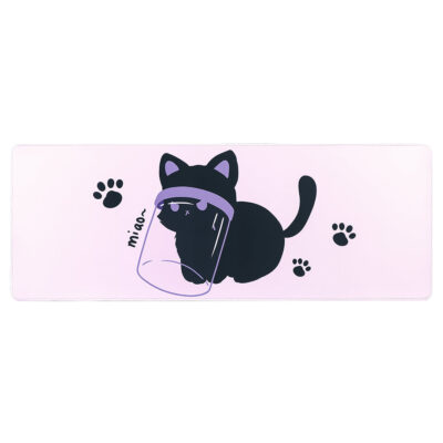 YUNZII Naughty Cat Mouse Pad Desk Mat