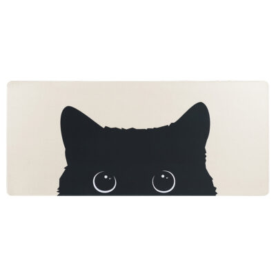 YUNZII Keynovo Peeking Cat Mouse Pad Desk Mat