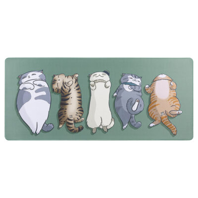 YUNZII Keynovo Sleeping Cat Mouse Pad Desk Mat
