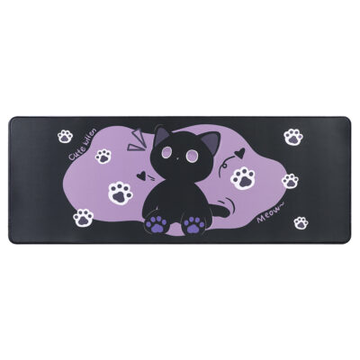 YUNZII Sweet Cat Mouse Pad Desk Mat