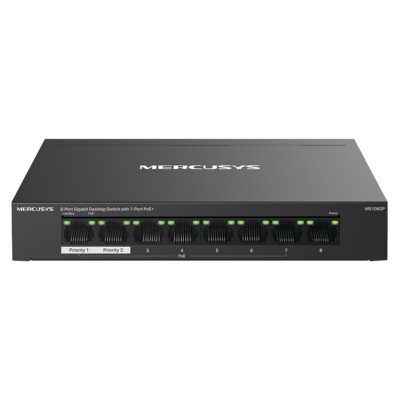 Mercusys 8-Port Gigabit Desktop Switch with 7-Port PoE+