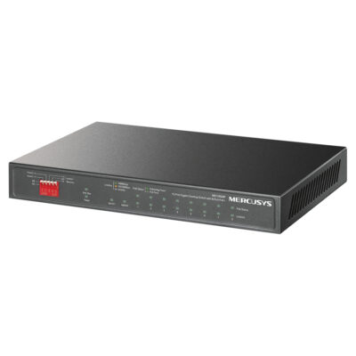 Mercusys MS110GMP 10-Port Gigabit Desktop Switch with 8-Port PoE+