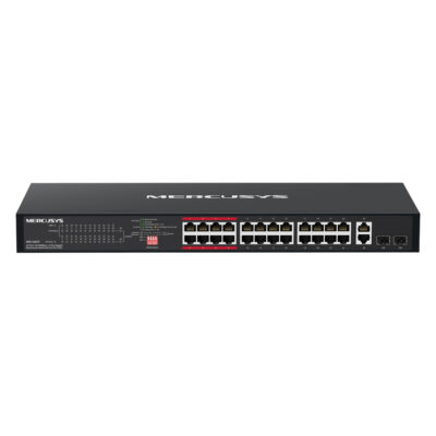 Mercusys MS126CP 24 Port Gigabit Switch With 24 Port PoE+