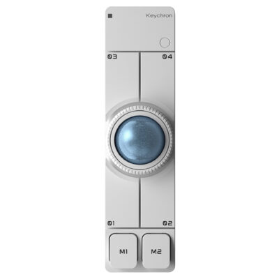 Keychron Nape Pro Wireless Trackball Mouse White
