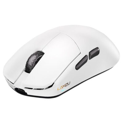 Lamzu Maya X 8K Dual Mode Wireless Gaming Mouse White