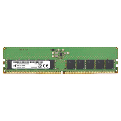 Micron (1×16) 16GB 5600MHz CL46 ECC 1Rx8 DDR5 UDIMM