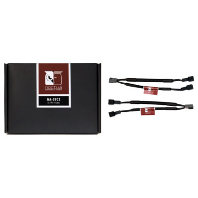Noctua 3pin 11cm Fan Power Splitter Cable 2 Pack