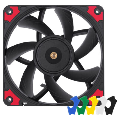 Noctua NF-A12x15 120mm PWM Chromax Fan Black