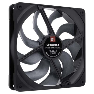 Noctua NF-A14x25 G2 PWM Chromax Fan Black