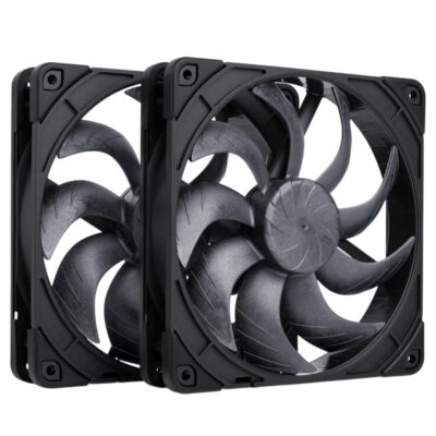Noctua NF-A14x25 G2 PWM Sx2 PP Chromax Fan Black
