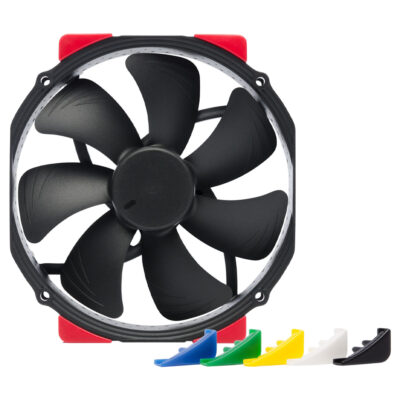 Noctua NF-A15 HS-PWM Chromax Black 140MM Fan – SE 120mm Mounts