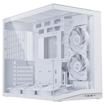 Lian Li O11 Dynamic Mini Flow Tempered Glass Case White V2