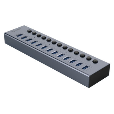 Orico 13 port USB3.0 Aluminum Alloy Hub with Individual Switches