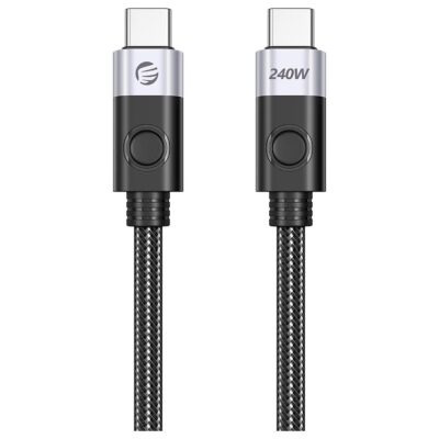 ORICO 240W PD USB4 USB-C to USB-C Data and Charging Cable 1m