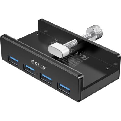 Orico 4 Port USB3.0 Clip Hub Black