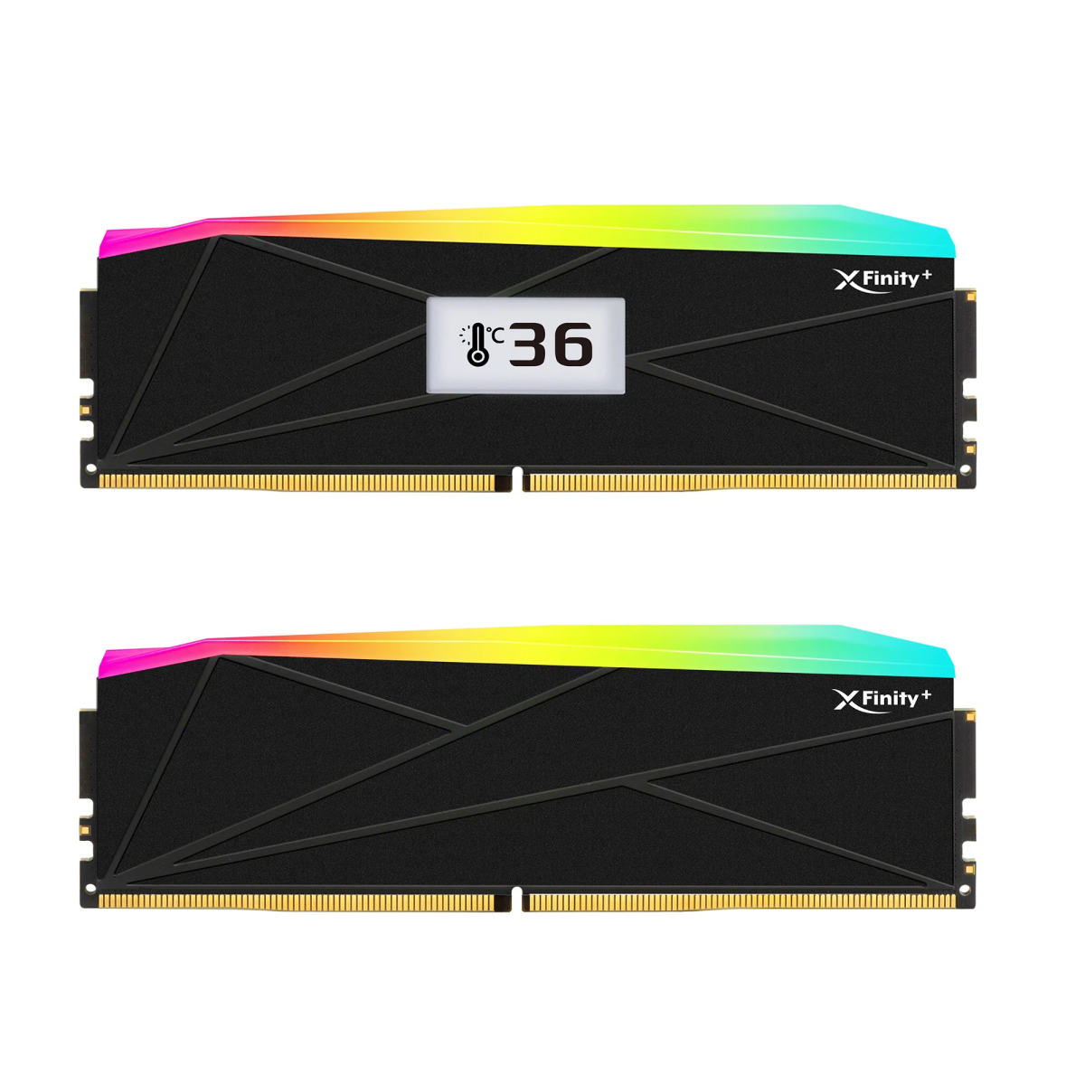V-COLOR Manta XFinity Plus OLED 32GB (2x16GB) 6000Mhz CL30 DDR5 Black