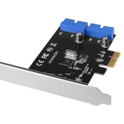 Axagon 2 Internal Port USB 3.2 Gen 1 PCI-E Expansion Card