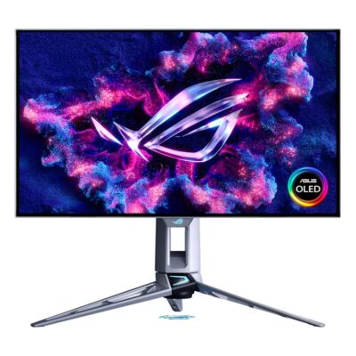 ASUS ROG Swift PG27AQWP-W Dual Mode G-Sync HDR OLED 26.5in Gaming Monitor White