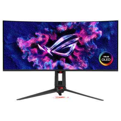 ASUS ROG Swift PG34WCDN QHD 360Hz OLED Curved G-SYNC HDR 34in Gaming Monitor