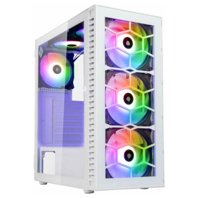 Kolink Observatory HF ARGB Glass Case White