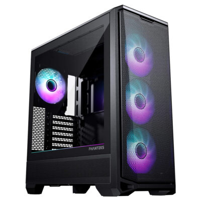 Phanteks Eclipse G400A D-RGB Tempered Glass Black