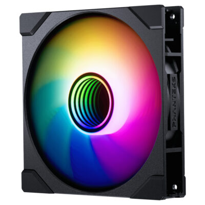 Phanteks M25 G2 DRGB 140mm PWM Fan Black Reversed