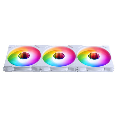 Phanteks M25 G2 DRGB 140mm PWM Fan White Reversed 3 Pack
