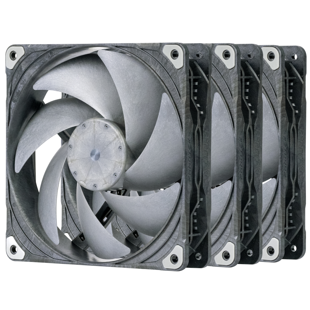 Phanteks T30 140mm PWM Triple Mode Premium Fan 3 Pack