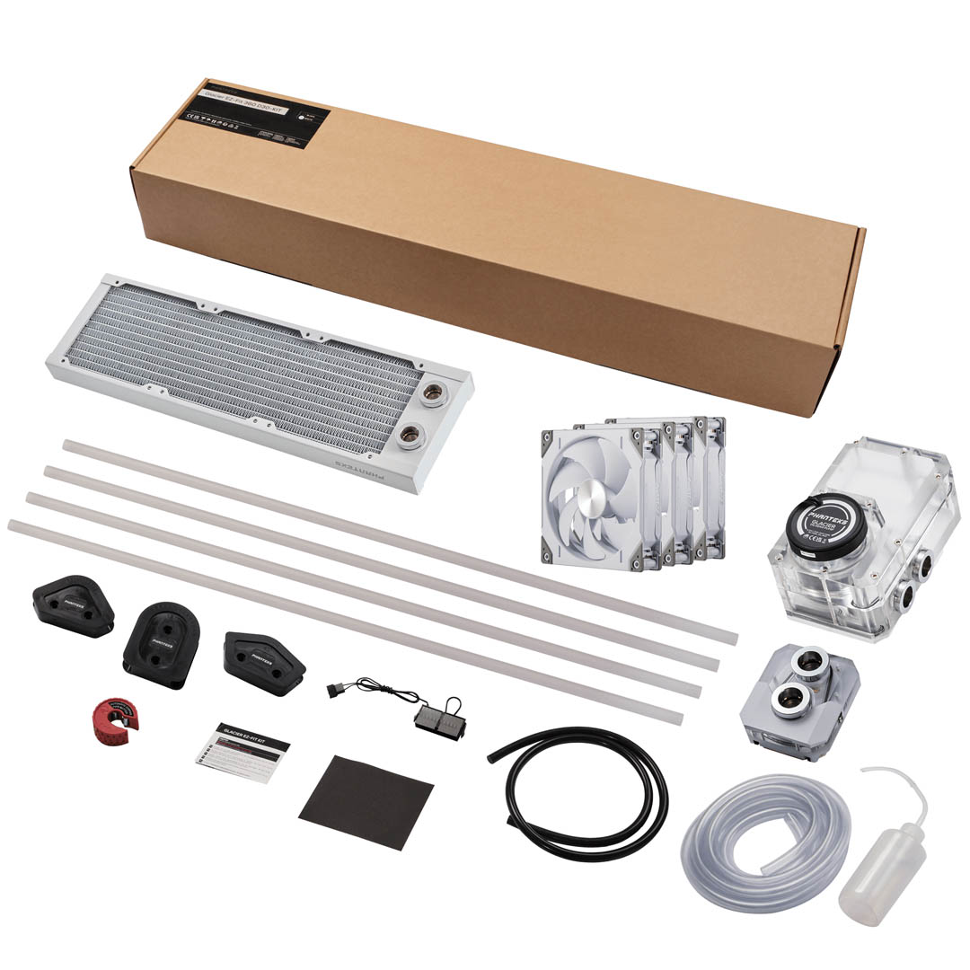 Phanteks Glacier EZ-Fit 360 D30-KIT Watercooling Kit DRGB White