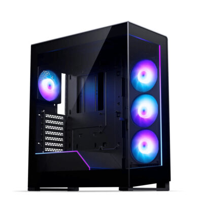 Phanteks NV5X Tempered Glass Case 4x120mm ARGB Fans
