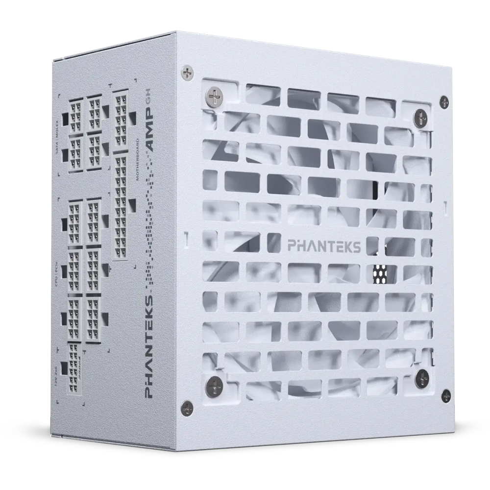 Phanteks AMP GH Platinum ATX 3.1 1200W Power Supply White