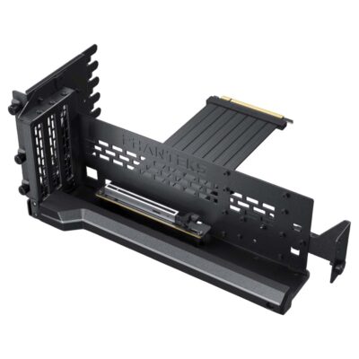 Phanteks PCIe Gen5 Vertical GPU Bracket D-RGB 220mm Riser Cable Black