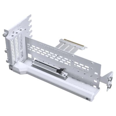 Phanteks PCIe Gen5 Vertical GPU Bracket D-RGB 220mm Riser Cable White