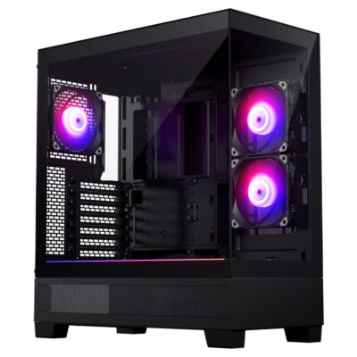 Phanteks XT View D-RGB Tempered Glass Case Satin Black