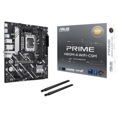 ASUS Prime H810M-A WIFI CSM DDR5 Motherboard