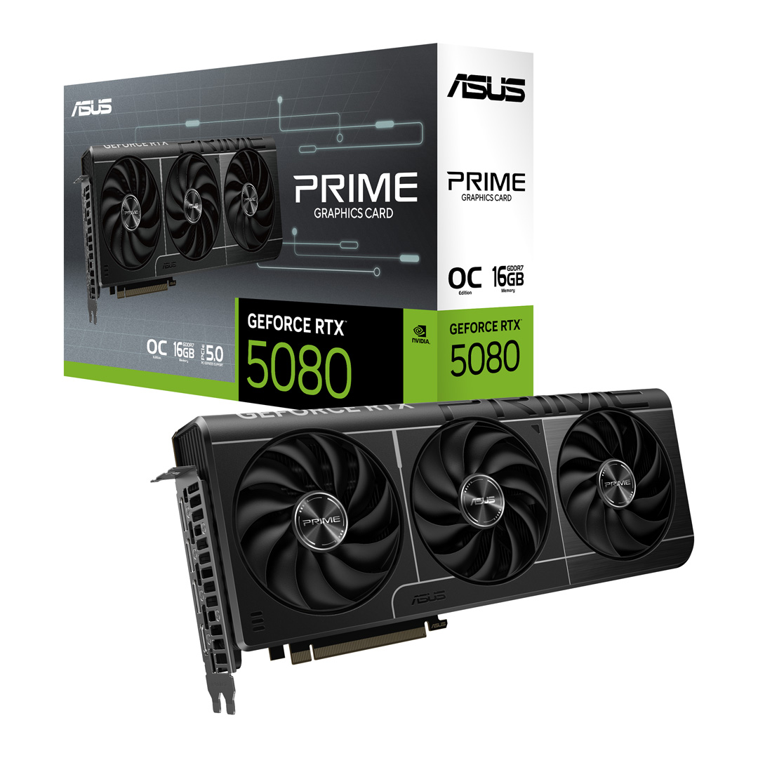ASUS GeForce RTX 5080 Prime OC GDDR7 16GB