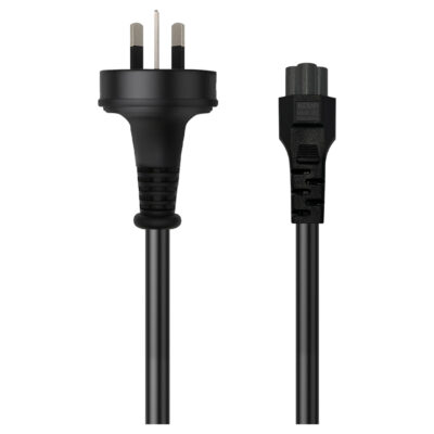 Cruxtec AU Plug to IEC C5 Power Cable 2m