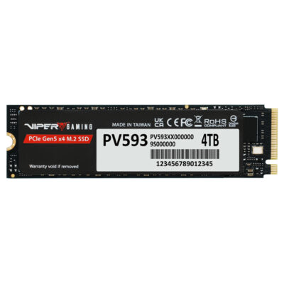 Patriot Viper PV593 NVMe PCIe Gen5 SSD 4TB