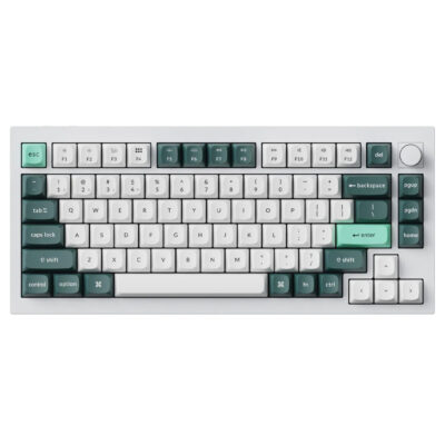 Keychron Q1 HE QMK Wireless Keyboard Gateron Nebula Shell White