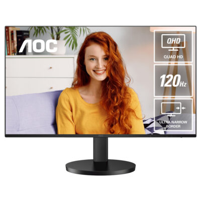 AOC Q27B3CF3 QHD 120Hz Adaptive-Sync USB-C HDR IPS 27in Monitor