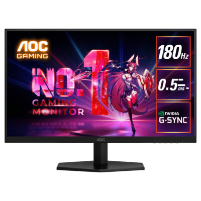 AOC Q27G40E QHD 180Hz G-Sync HDR IPS 27in Monitor