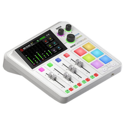 RODE RODECaster Duo Integrated Audio Production Studio White
