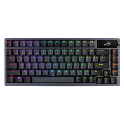 ASUS ROG Azoth Wireless 75 Gaming Keyboard Snow Switch