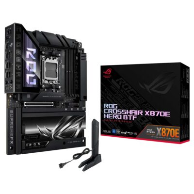 ASUS ROG Crosshair X870E Hero BTF DDR5 Motherboard