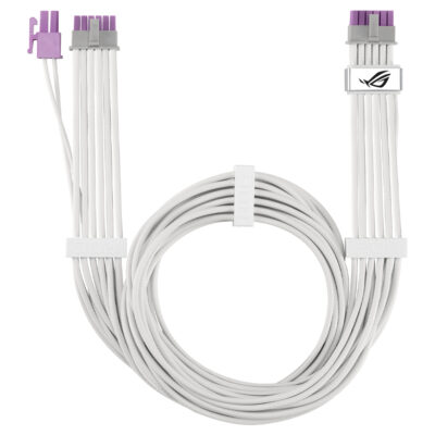 ASUS ROG Equaliser 12V-2×6 PCIe Power Cable White