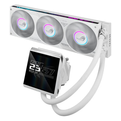 ASUS ROG Strix LC IV ARGB LCD 360mm AIO Cooler White