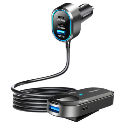 Rockrose Ranger Infini 135W 6-Port Fast Charging Car Charger