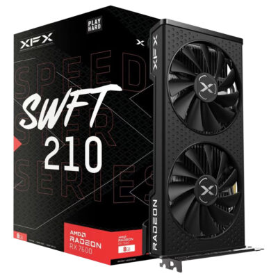 XFX Radeon RX 7600 Speedster SWFT 210 Core Edition 8GB