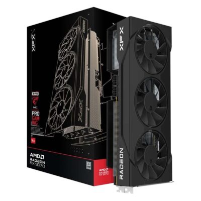 XFX Radeon RX 9070 Swift Triple Fan OC Gaming Edition 16GB Black