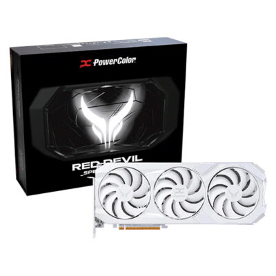 PowerColor Radeon RX 9070 XT Red Devil Spectral White 16GB